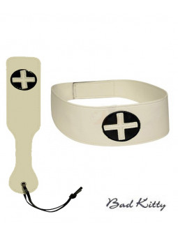 Bad Kitty Nurse Paddle Mit Stirnband