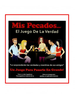 Juego Erótico Mis Pecados El Juego de la Verdad