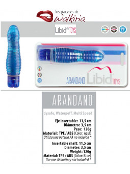 Características Libid Toys Vibrador Arandano