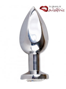 Jewel Buttplug - Medium Clear