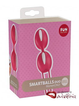 Smartballs duo raspberry/White