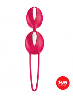 Bolas chinas Smartballs Duo Fucsia/Blanco