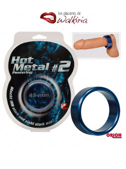 Presentación Hot Metal Ring Blue