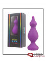 Amuse Black Plug Anal Silicone Purple M