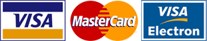 Paga con tu tarjeta Visa o Mastercard